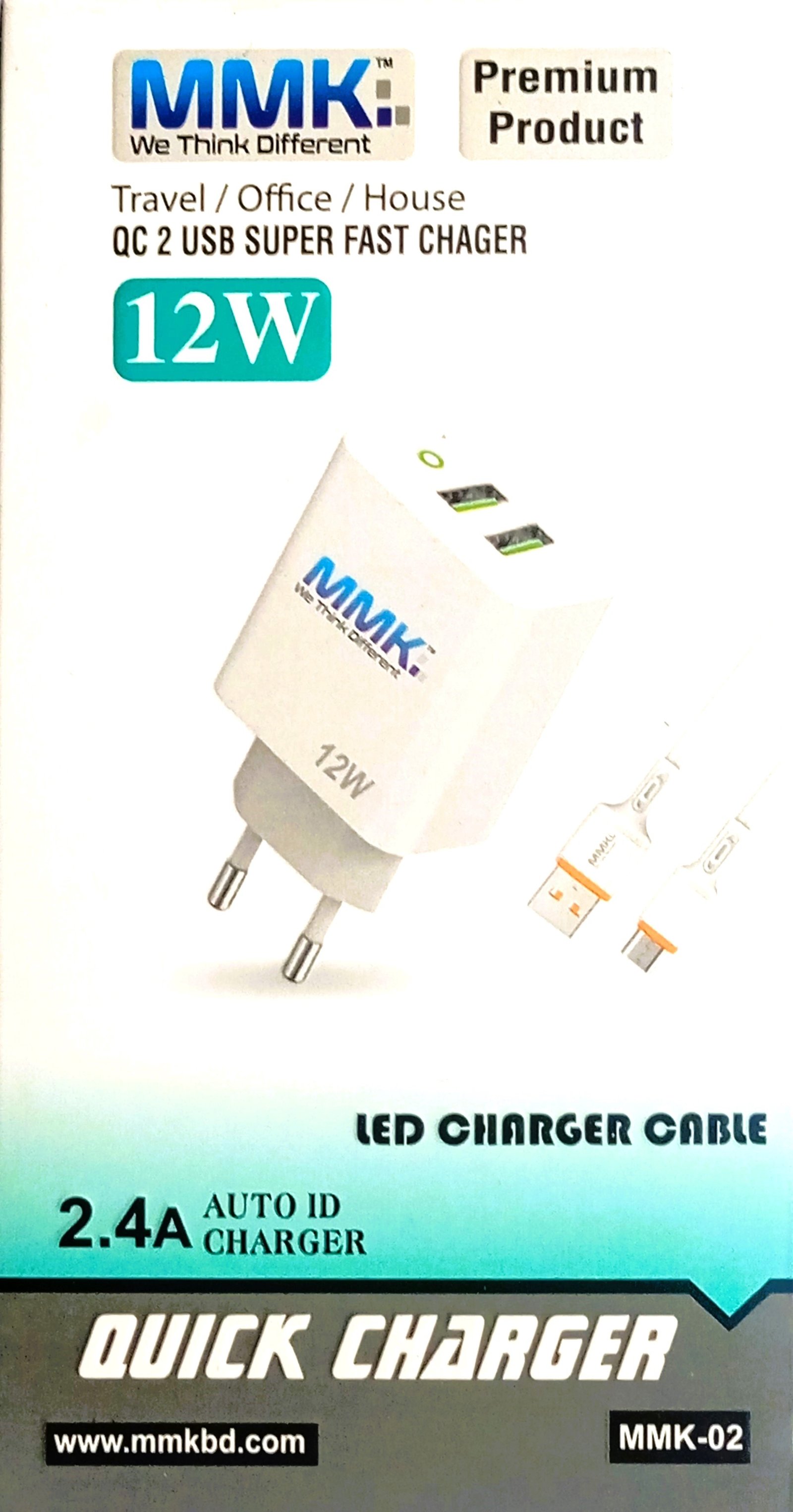 MMK-02 12W Quick Charger